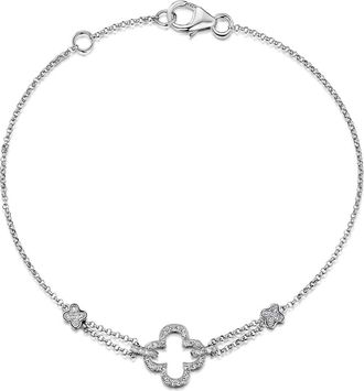 The Diamond Store Stellato Collection Diamond Bracelet 0.15ct in 9K White Gold - I3656