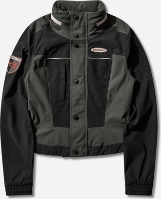 Martine Rose Women s Stretch Jacket Dark Green / Black