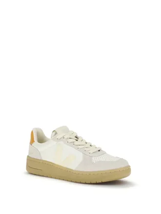 Veja Womens V-82 Sneakers Pure Calcaire Fury