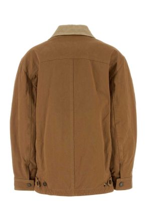 Isabel Marant Womens Camel Denim Ninon Jacket Cognac Giubbini