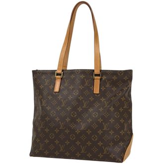 Louis Vuitton Brown Monogram Shoulder Bag Tote Bag (Pre-Owned)