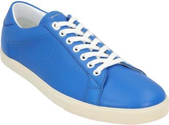 Celine Celine Womens Leather Triomphe Tr01l Leather Tennis Sneaker (Authentic Pre- Loved)