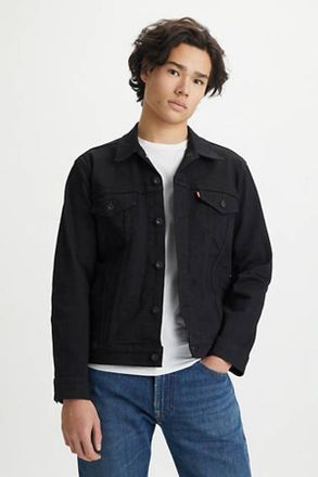 Levi's La chaqueta Trucker - Hombre - XL - Negro / Dark Horse Trucker