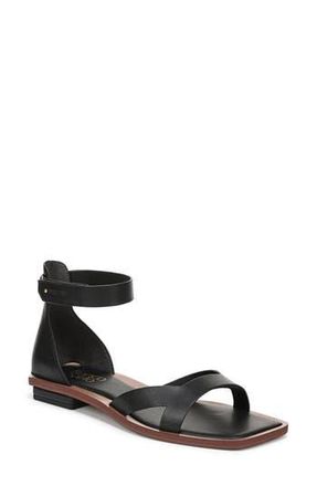 Franco Sarto Elisa Ankle Strap Sandal in Black at Nordstrom Rack, Size 11