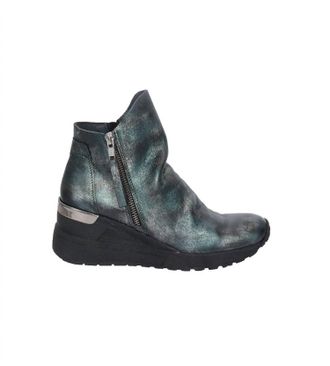 Eric Michael Womens Nancy Boots In Green Metallic