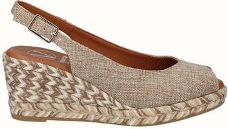 Viguera Dames, Schoenen, Beige, Maat: 38 EU Leer
