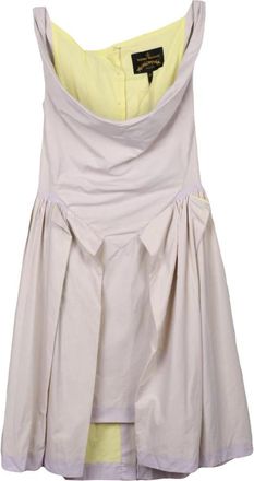 Vivienne Westwood Sunday Dress - Dames - Korte kleedjes - Roze - XS - Katoen - Kleedjes