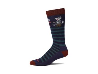 Darn Tough Wild Life Crew Lightweight with Cushion Mens Crew Cut Socks Shoes Blackberry : XL (US 12.5-14.5), Merino/Nylon/Spandex