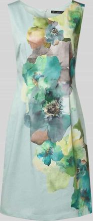 Betty Barclay Minikleid im Allover-Look mit Rundhalsausschnitt in Gruen, Gr&ouml;&szlig;e 40