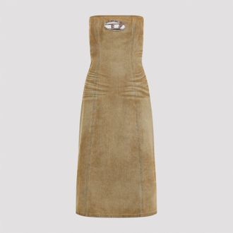 Diesel De-vildress-fsf Midi Jurk