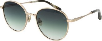 Scotch & Soda Gold Metal Womens Sunglasses