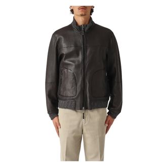The Jack Leathers Uomo, Giacche, Marrone, XL, new