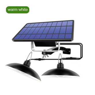 OEM L&aacute;mparas Colgantes Solares Led De 2 Luces Para Cobertizo De Jard&iacute;n, Terraza, Balc&oacute;n O Jard&iacute;n, Para Uso Interior Y Exterior