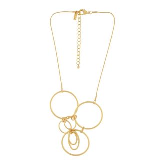 Dansk Copenhagen Tempeste Korte Statement Ketting - Dames - Accessoires - Geel - Maat: ONE Size