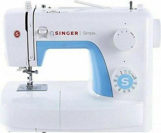 Singer Macchina Da Cucire Simple 3221 Bianco - Blu chiaro