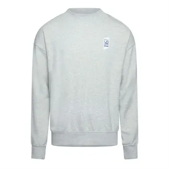 Replay Heren-sweatshirt van katoen met ruime pasvorm (Grijs)