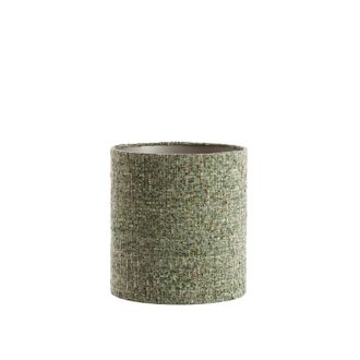 Light & Living Pantalla De L&aacute;mpara - Osire - Verde - Textil - &Oslash; - Light&living