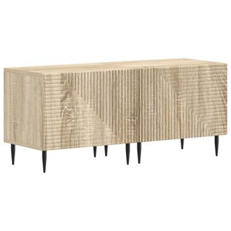 vidaXL Mueble De Tv Roble Sonoma Madera De Ingenier&iacute;a Vidaxl
