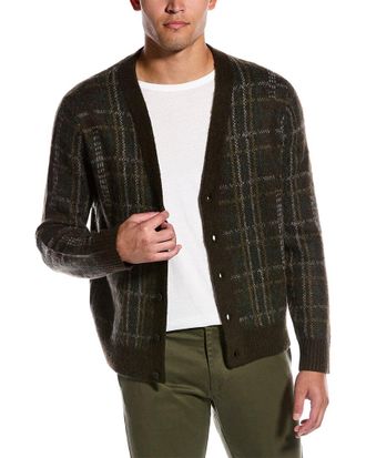 Vince Wool & Alpaca-Blend V-Neck Cardigan