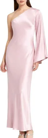 ottod'Ame Asymmetric Viscose Long Dress in Madame at Nordstrom, Size 46