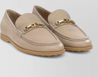 Tod's leather loafers