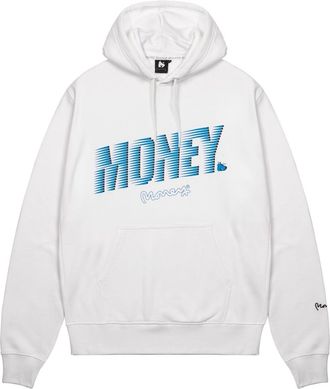 Money Clothing Zoom Ape-hoodie voor heren (Wit)