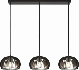 Lindby Lámpara de techo de Metal Negro