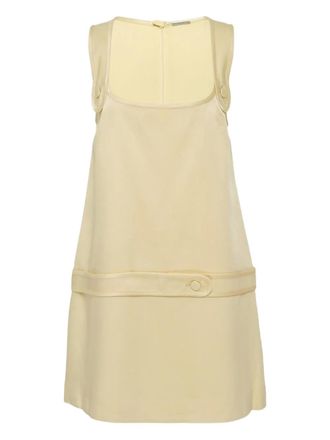 Alexis June mini-jurk met knoop - Geel