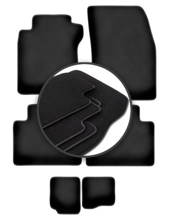 OEM Alfombrillas Premium Para Nissan X-trail Iii T32 7 Plazas (2014-2017)