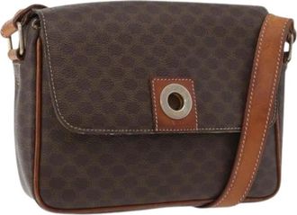 Celine Pre-owned Cross Body Bags, female, Brown, Size: ONE SIZE Pre-owned Vintage Shoulder Bag
