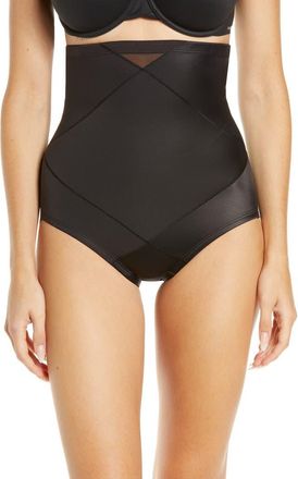 Miraclesuit Tummy Tuck High Waist Brief Shaper in Black at Nordstrom, Size Xx-Large
