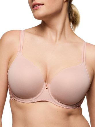 Prima Donna Womens Twist Side Padded Heartshape Bra Powder Rose - Pink Polyamide - Size 32E