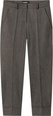 Cambio Pantaloni cropped - - Trousers - Donna - Grigio - 3XL