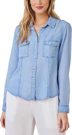 Bella Dahl Long Sleeve Seamed Shirt
