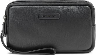 Piquadro Modus Clutch met twee compartimenten - Heren - Tassen - Zwart - ONE Size - Leer - Tassen