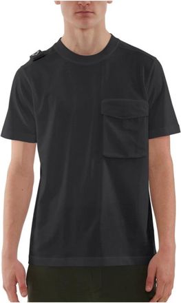 Mastrum T-Shirt Mas8388 con tasca cargo - - Tops - Uomo - Nero - M