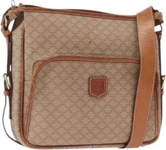 Celine Pre-owned Plastic Crossbody Tas - Dames - Vintage Schoudertas - Beige - ONE Size - Vintage