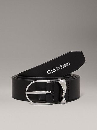 Calvin Klein Cintur&oacute;n De Cuero