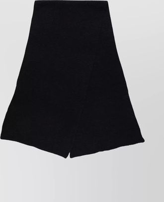 American Vintage alpaca wool-blend ribbed scarf