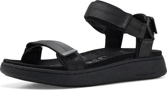 Woden Line Sandals Womens Dress Sandals Black : EU 42 (US Womens 9.5) M, Leather