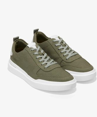 Cole Haan Mens Cole Haan Grandpro Rally C35002 Sneakers Olive Lifestyle Shoes ZAP1161