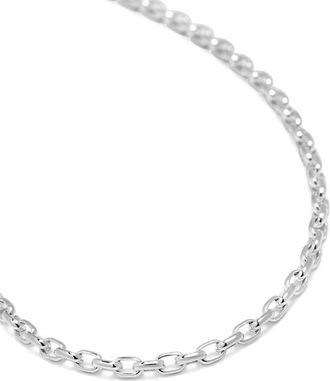 Nialaya Thin Cable Chain Necklace in Sterling Silver at Nordstrom
