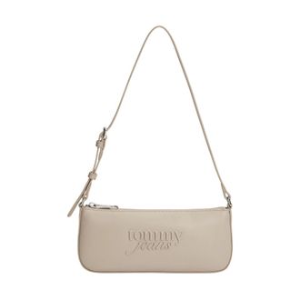 Tommy Jeans Tassen, Dames, Beige, ONE Size, Must Shoulder Bag