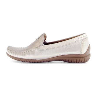 Gabor Schoenen, Dames, Beige, 38 1/2 EU, Leer, 86.090.82 Ballerina