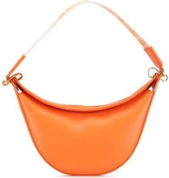 Loewe Pre-owned Shoulder Bags, female, Orange, Size: ONE SIZE Pre-owned Leather Shoulder Bag