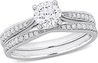 Rina Limor 14K 1.00 Ct. Tw. Diamond Double Row Ring