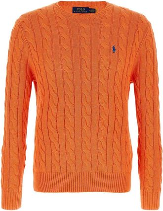 Polo Ralph Lauren Cotton Braided Sweater