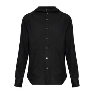 Kiton Wol T-shirt - Heren - Overhemden - Zwart - Maat: L Wol