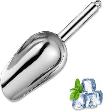 OEM Cuchara Met&aacute;lica Para Helado De 170 G (6 Oz) - Cuchara De Cocina Para Helado, Comida Y Fiestas