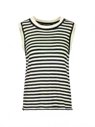 Hannes Roether Womens Sleeveless Knit Tank Top In Black